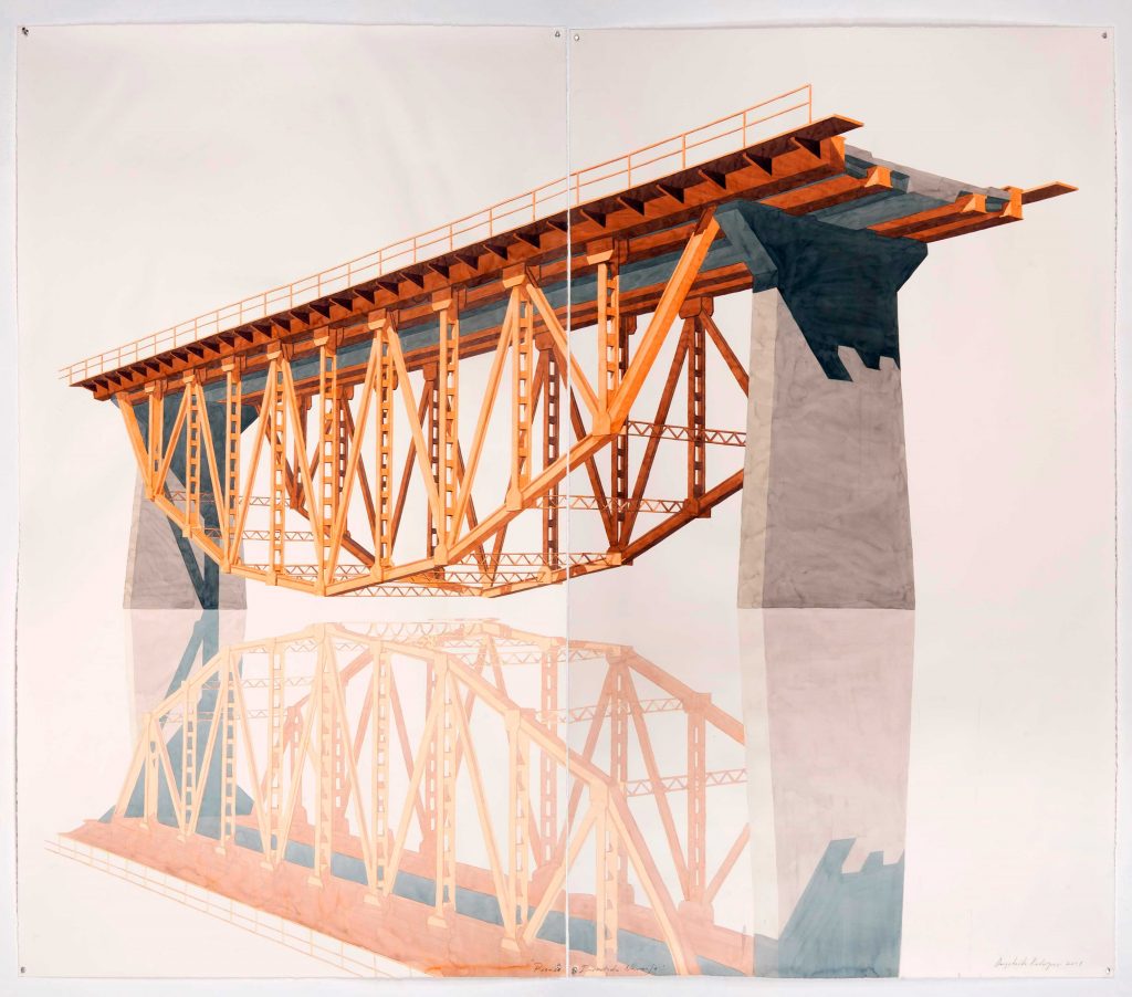 Puente Invertido Naranja