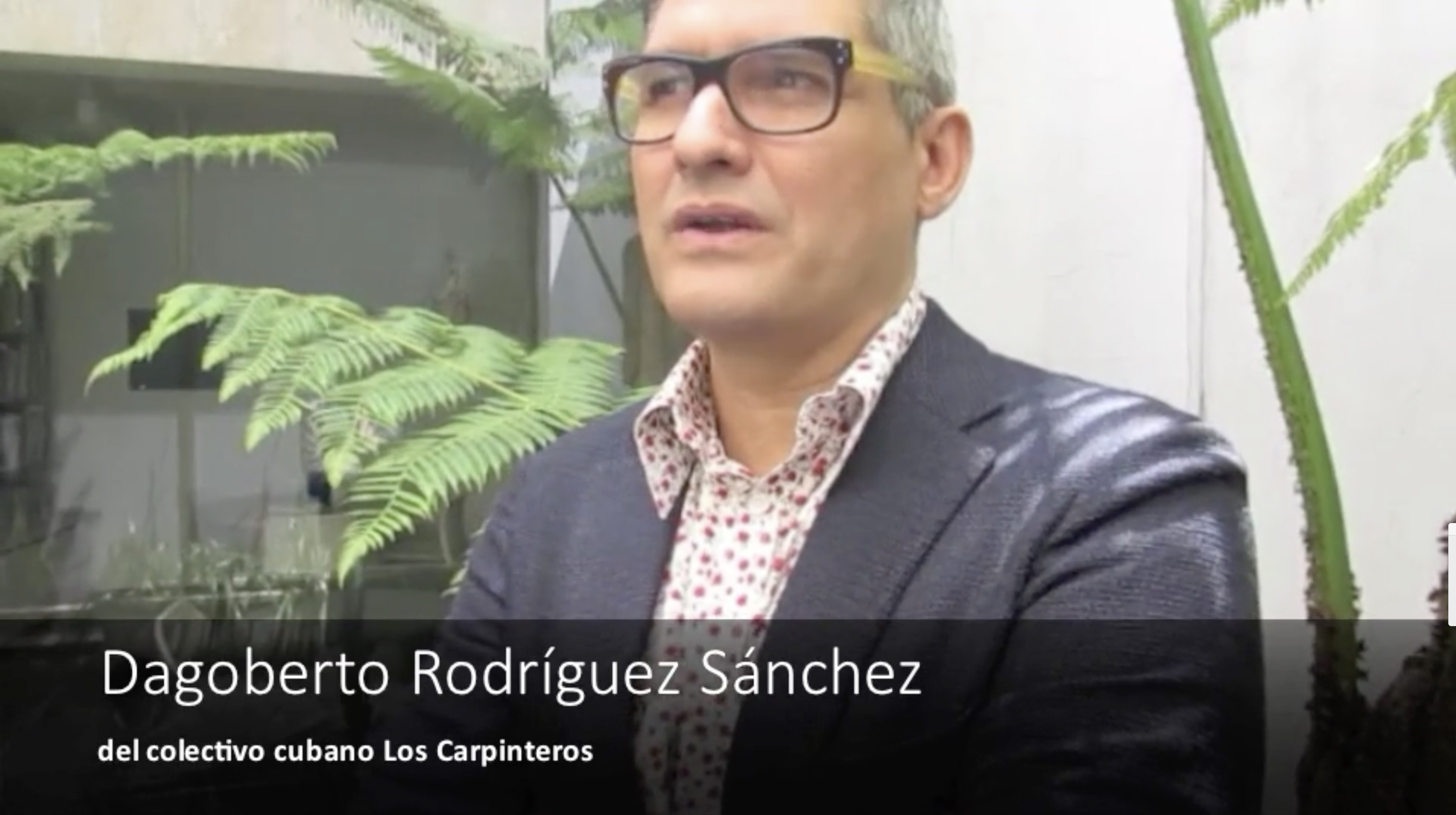 Entrevista a Dagoberto Rodríguez Sánchez de Los Carpinteros en NC-arte, Bogotá